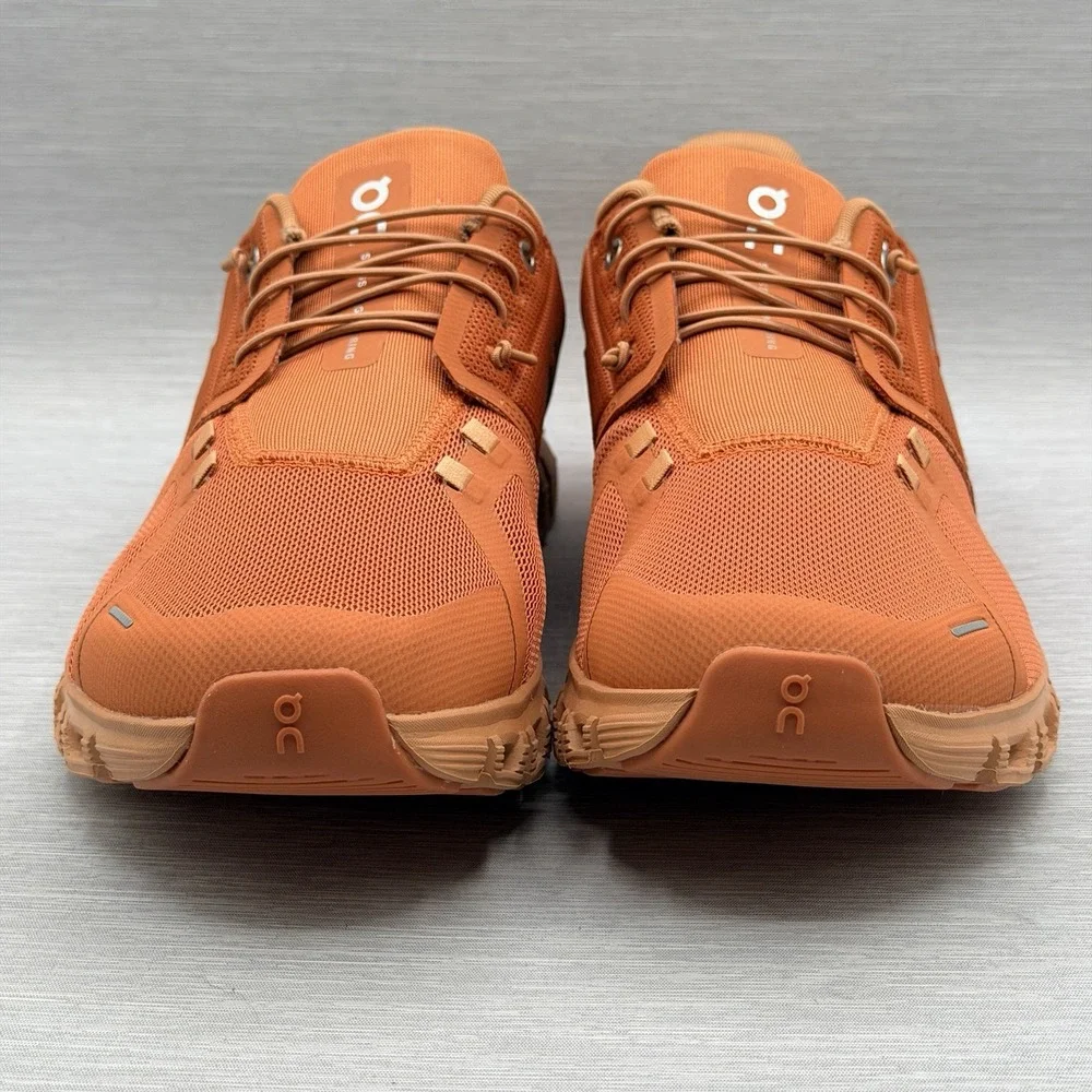 On Cloud 6 Men's 11 Running Shoes Canyon Sandstone Orange Speed Laces